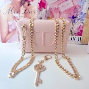 Dior Beauty Pink Pouch Crossbody with FREE Box !!
